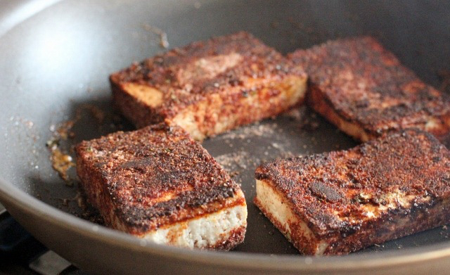 Blackened Tofu Stir-fry