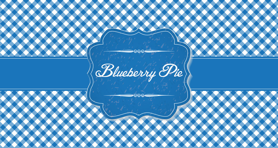Red, White & Blueberry Pie